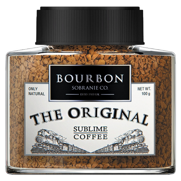 Кофе BOURBON THE ORIGINAL растворимый стеклянная банка, 100 г