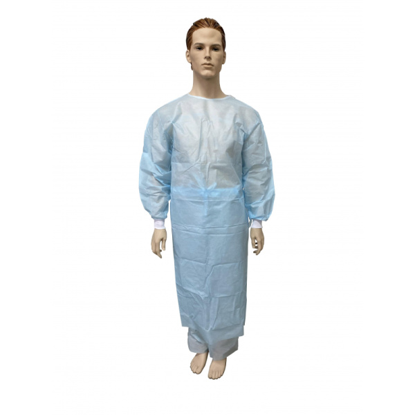 Халат хирург. стер., рук.манжета дл.140 см пл 42 р.56-58  1шт./уп  Гекса
