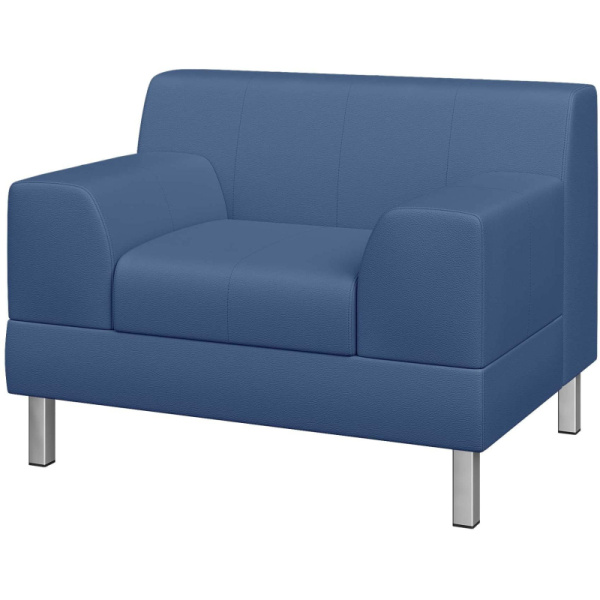 Кресло MV_Flagman синее Oregon 03