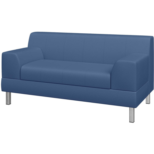 Диван MV_Flagman 2-хместный синий Oregon 03