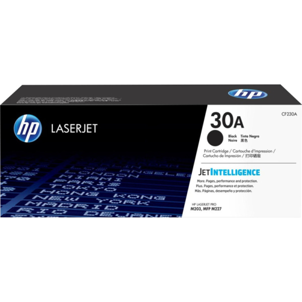 Тонер-картридж HP 30A CF230A чер. для LJ Pro M203/M227