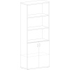 Шкаф SL Imago   полузакрытый СТ-1.1 белый (крем) (СТ-1,Д-3Пр,Д-3Л)