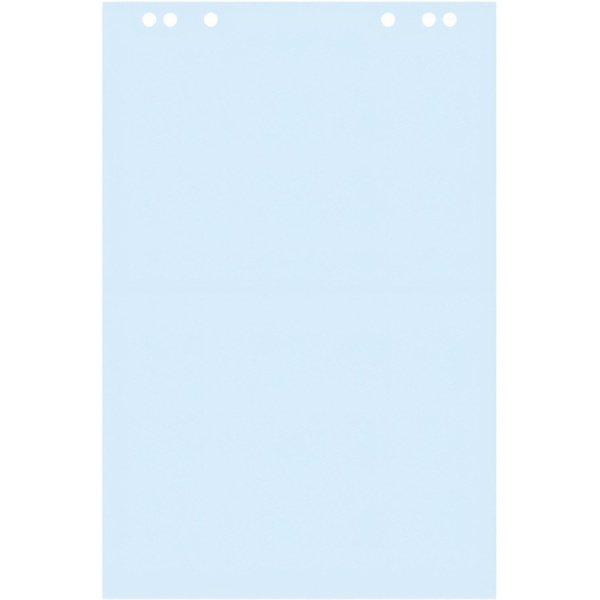 Бумага для флипчартов голубая пастель 68.0х98.0 20 лист.80гр.
