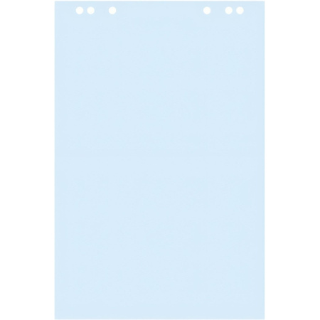 Бумага для флипчартов голубая пастель 68.0х98.0 20 лист.80гр.