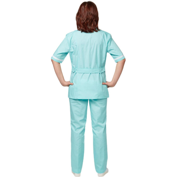 Костюм для медицинского персонала м09-КБР св. мор.волн (р.52-54) 170-176
