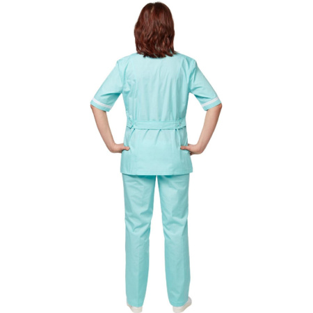 Костюм для медицинского персонала м09-КБР св. мор.волн (р.52-54) 170-176