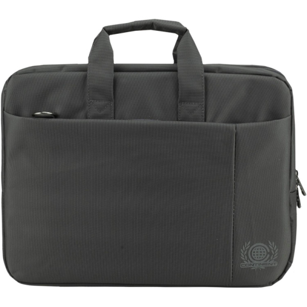 Сумка для ноутбука 15.6, Continent, серая, CC-215 GR