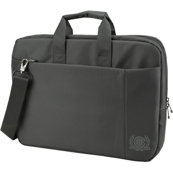 Сумка для ноутбука 15.6, Continent, серая, CC-215 GR