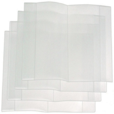 Набор обложек , д/учеб, конт. карт, 5шт,302х560,ПВХ,110мкм