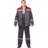 Костюм рабочий зимний муж з31-КПК сер/красн (р.56-58) 170-176 (Арсенал-СП)