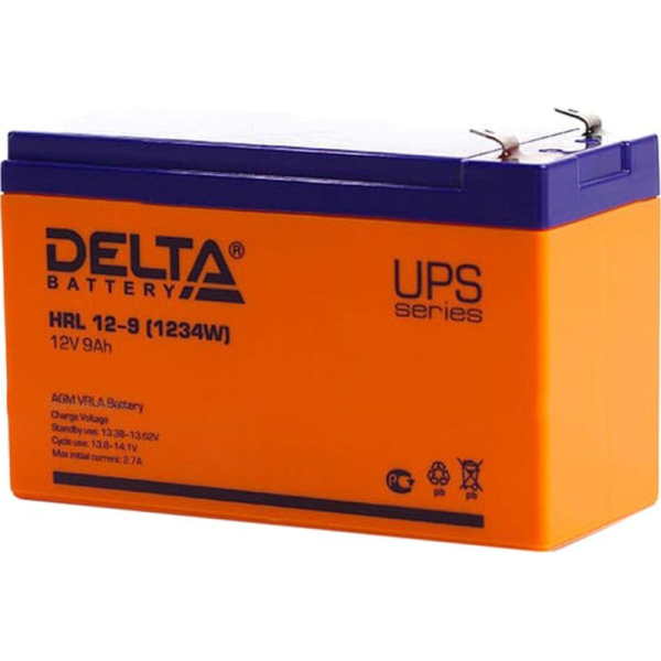 Батарея для ИБП Delta HRL 12-9/12-9X (12V/9Ah)