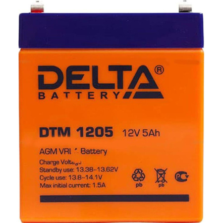 Батарея для ИБП Delta DTM 1205 (12V/5Ah)_D_K