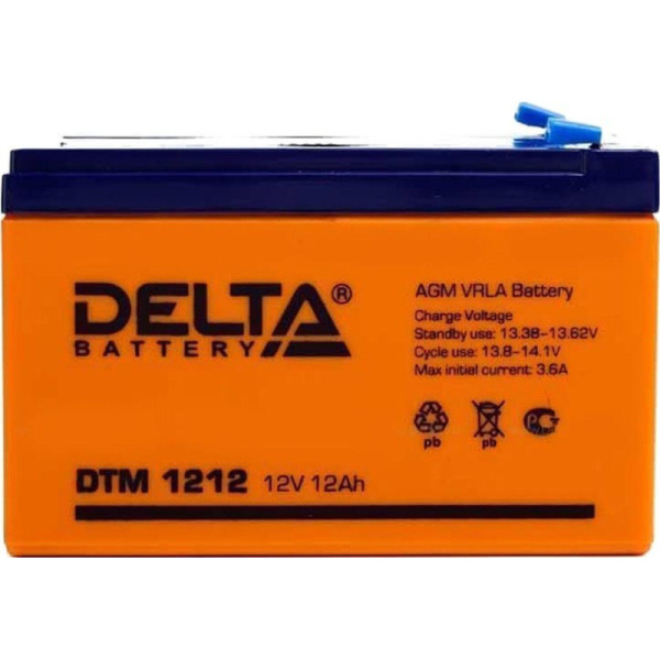 Батарея для ИБП Delta DTM 1212 (12V/12Ah)_D_K