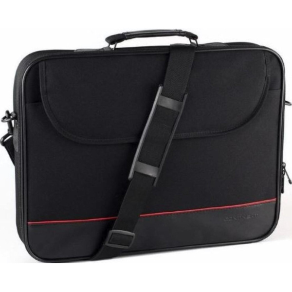 Сумка для ноутбука 15.6, Continent, черная, CC-100 BK