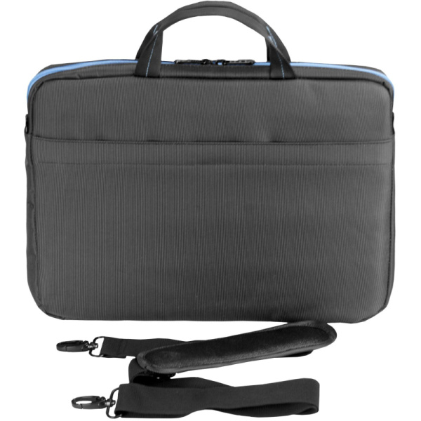 Сумка для ноутбука 15.6, Continent, серо-черная, CC-205 GB