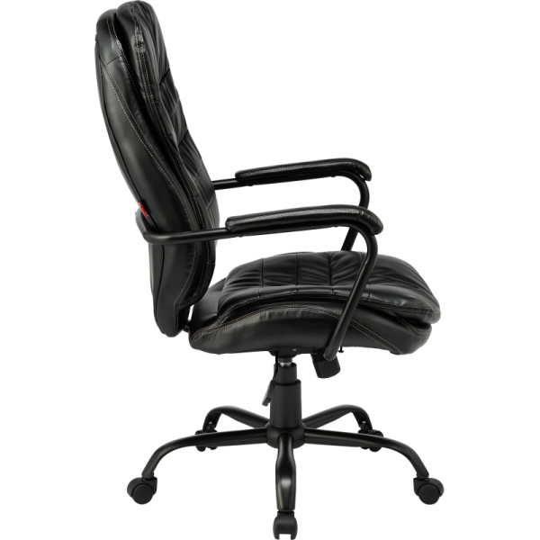 Кресло BN_Dp_EChair-559 TPU кожзам черный, металл черный