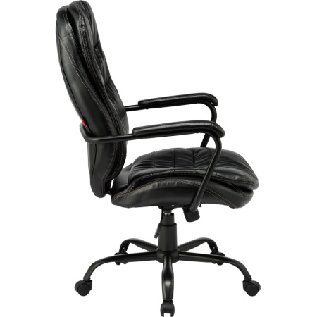 Кресло BN_Dp_EChair-559 TPU кожзам черный, металл черный