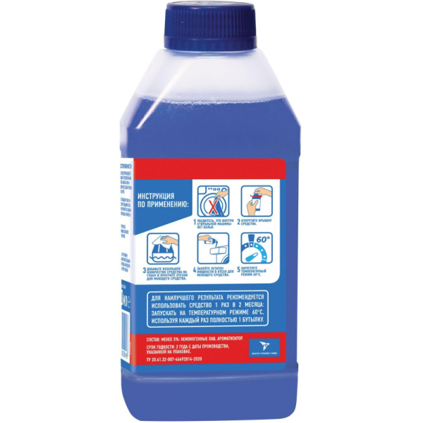 Средство для удаления накипи д/стиральных машин Tiret 250мл.