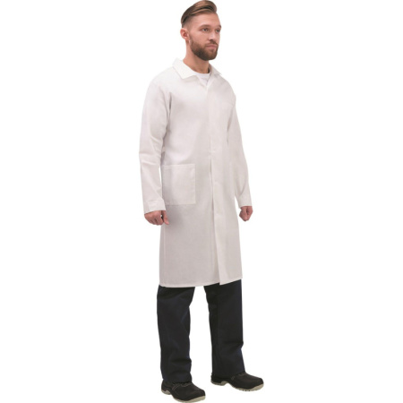 Халат мужской у02-ХЛ белый (р.64-66) 182-188