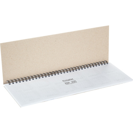 Планинг недатированный с календарем на год,297х100 мм, евроспираль, 54листа