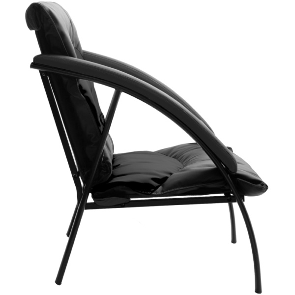 Кресло 01B_AL_ Фортуна 5/18 к/з Атзек черный