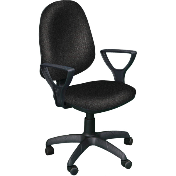 Кресло SK5_AL_Prestige ПОЛО ткань черная