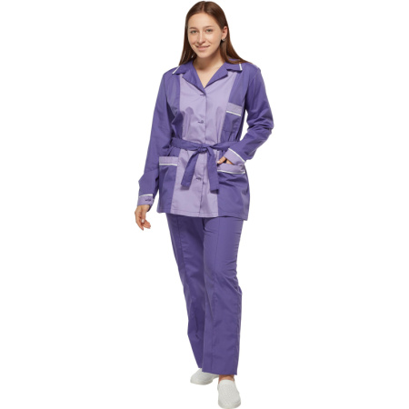 Костюм для горничных и уборщиц жен.  у09-КБР  (р.60-62)р.158-164