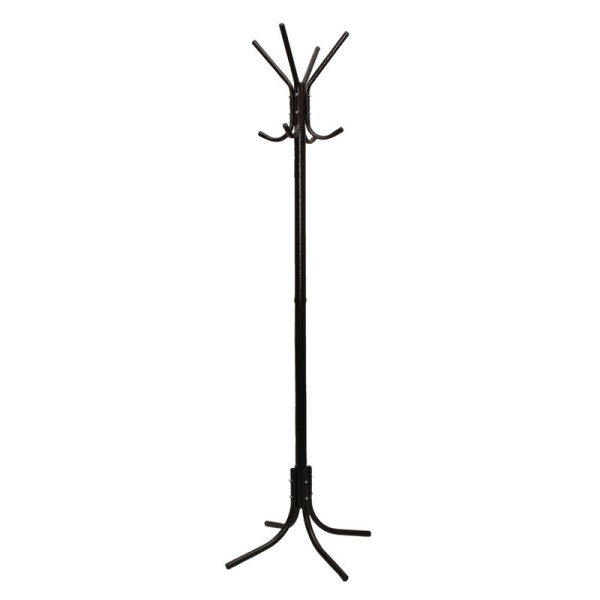 Вешалка 01B_AL_Вешало (А) разборное 4-х рожковое черный