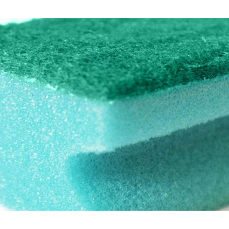 Губки для мытья посуды профильные с выемкой  85х64х42, 5шт/уп