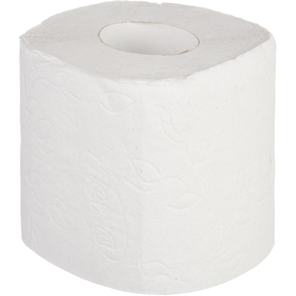 Бумага туалетная Zewa-Plus 2сл бел втор втул 23м 184л 12рул/уп 144090 НОЧП