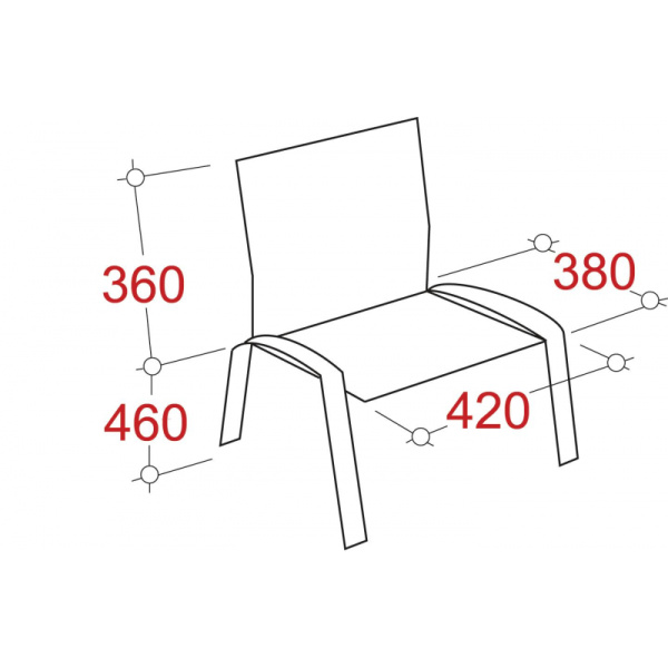 Стул SK5_F_Серна/ Форма каркас черный, ткань серая С-38