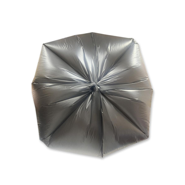 Мешки для мусора ПНД 120л 15мкм 10шт/рул черные 65х105см