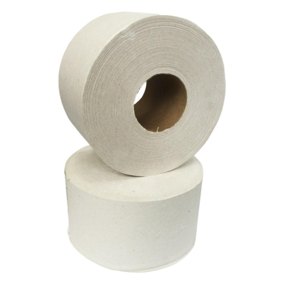 Бумага туалетная для диспенсера 1сл, 200м/рул,серая,12рул/уп