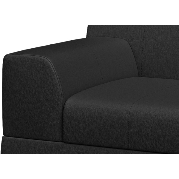 Диван MV_Flagman 2-хместный черный Oregon 16