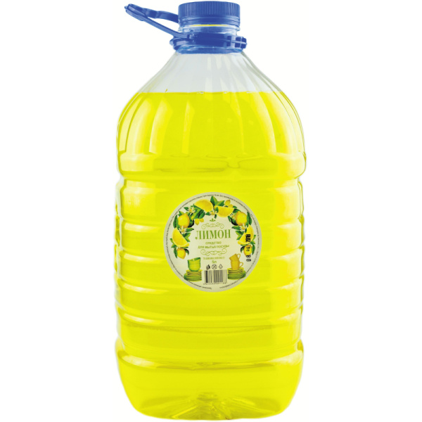 Средство для мытья посуды WIPERRI 5л Лимон с глицерином  НСК