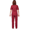 Костюм для горничных и уборщиц женский у12-КБР бордо (р.44-46)р.170-176
