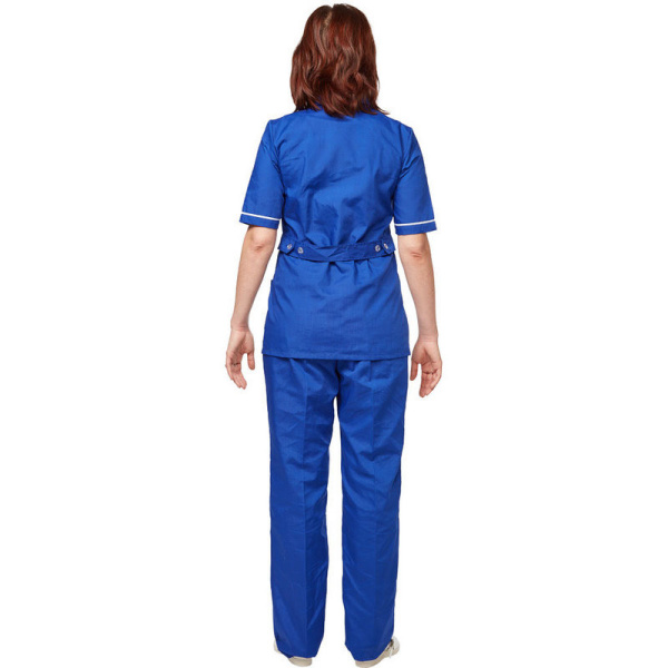 Костюм для горничных и уборщиц женский у13-КБР василек (р.56-58)р.170-176