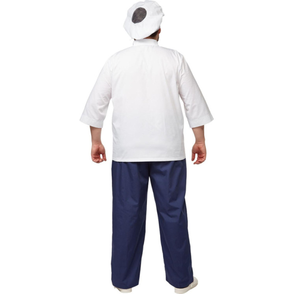 Куртка поварская универс. у14-КУ белая (р.44-46) р.170-176