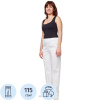 Брюки универсальные у14-БР белые (р.64-66) р.158-164