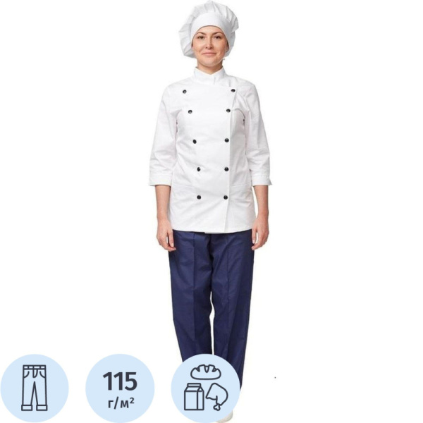 Брюки универсальные у14-БР синие (р.48-50) р.182-188