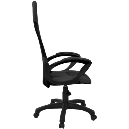 Кресло SK5_AL_Элегант L2 черн./черная сетка