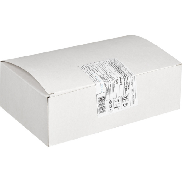 Салфетка спиртовая, для инъекций, этил. сп. 56х65мм АСЕПТИКА 800 шт/уп