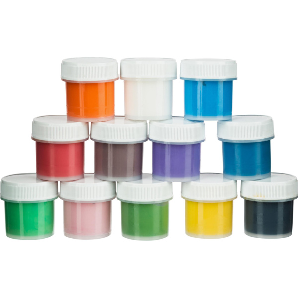 Гуашь №1 School Отличник 12 цв., 10 мл