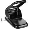 Дырокол Kw-Trio Heavy Duty 967 макс.70лист. металл черный отв.:2 с линейкой