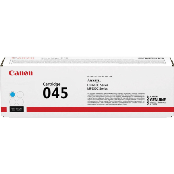 Картридж лазерный Canon 045 C (1241C002) гол. для MF635Cx, MF633Cdw, 631Cn