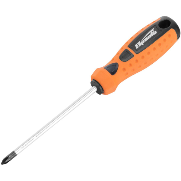 Отвертка Point, Ph1 х 100 мм, CrV, 2-х комп. рукоятка Sparta (11775)