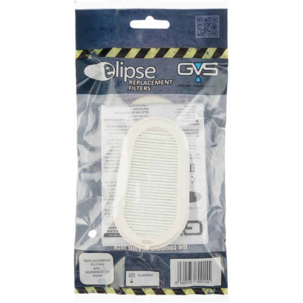 Фильтр противоаэрозольный ELIPSE марка Р3 защ от запаха (SPR336IDUD) 2шт/уп