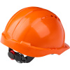 Каска Эталон оранжевая с храповиком