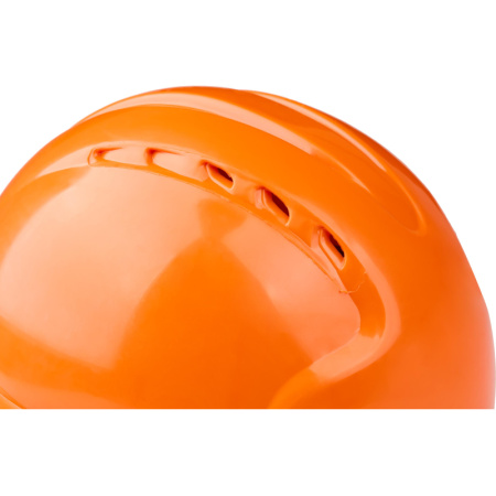 Каска Эталон оранжевая с храповиком