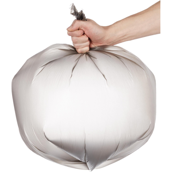 Мешки для мусора ПНД 60л 60х70см 8мкм черные 50шт/уп